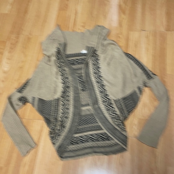 Eyeshadow Black and Tan size L unique sweater. Been 💕 before - Picture 1 of 12